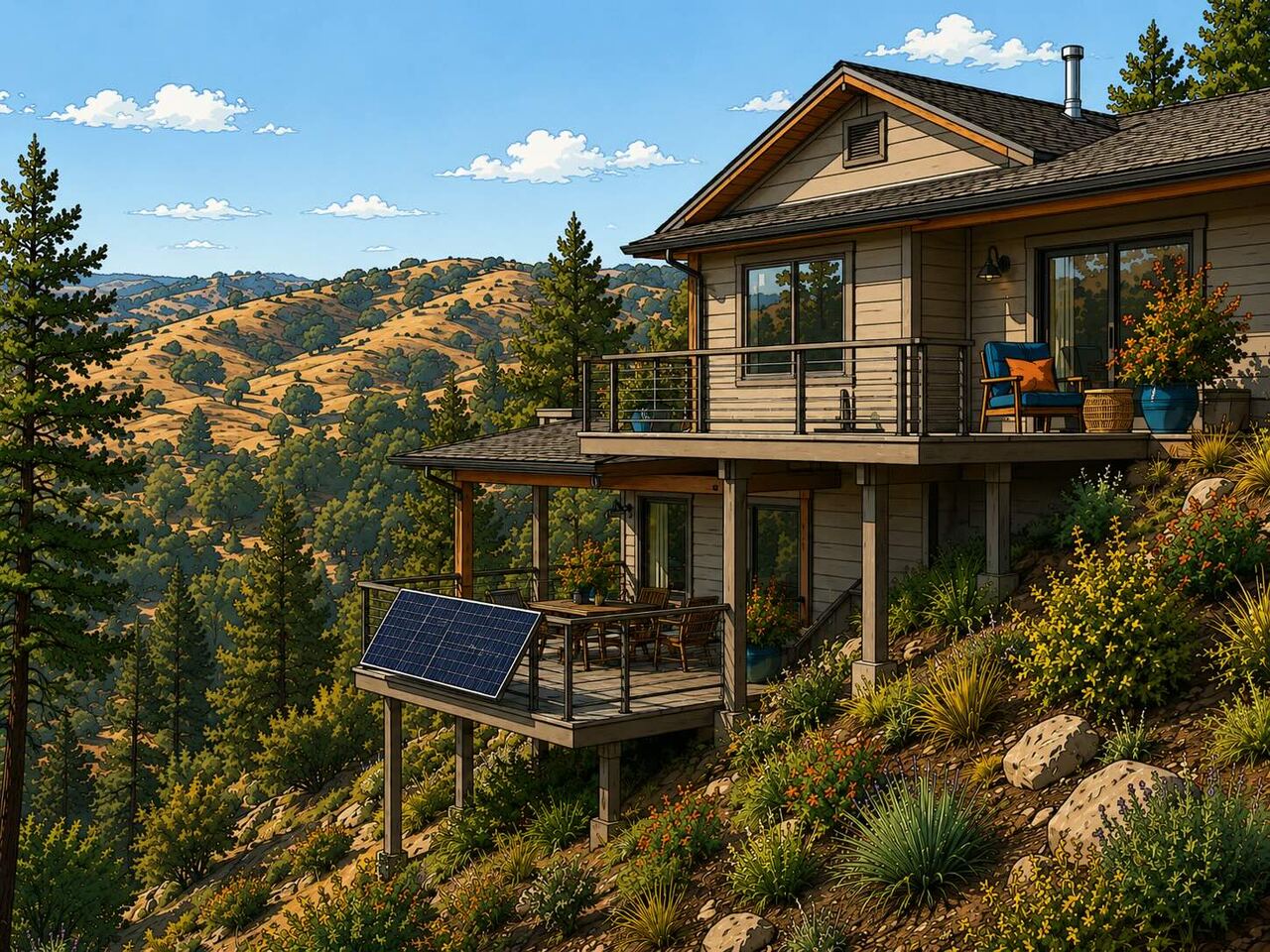 Balcony Solar Panels for Lake County Homes and Rentals
