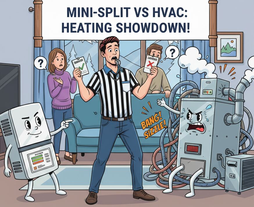 Best Heating Systems for Lake County Homes: Mini-Split vs. HVAC Explained