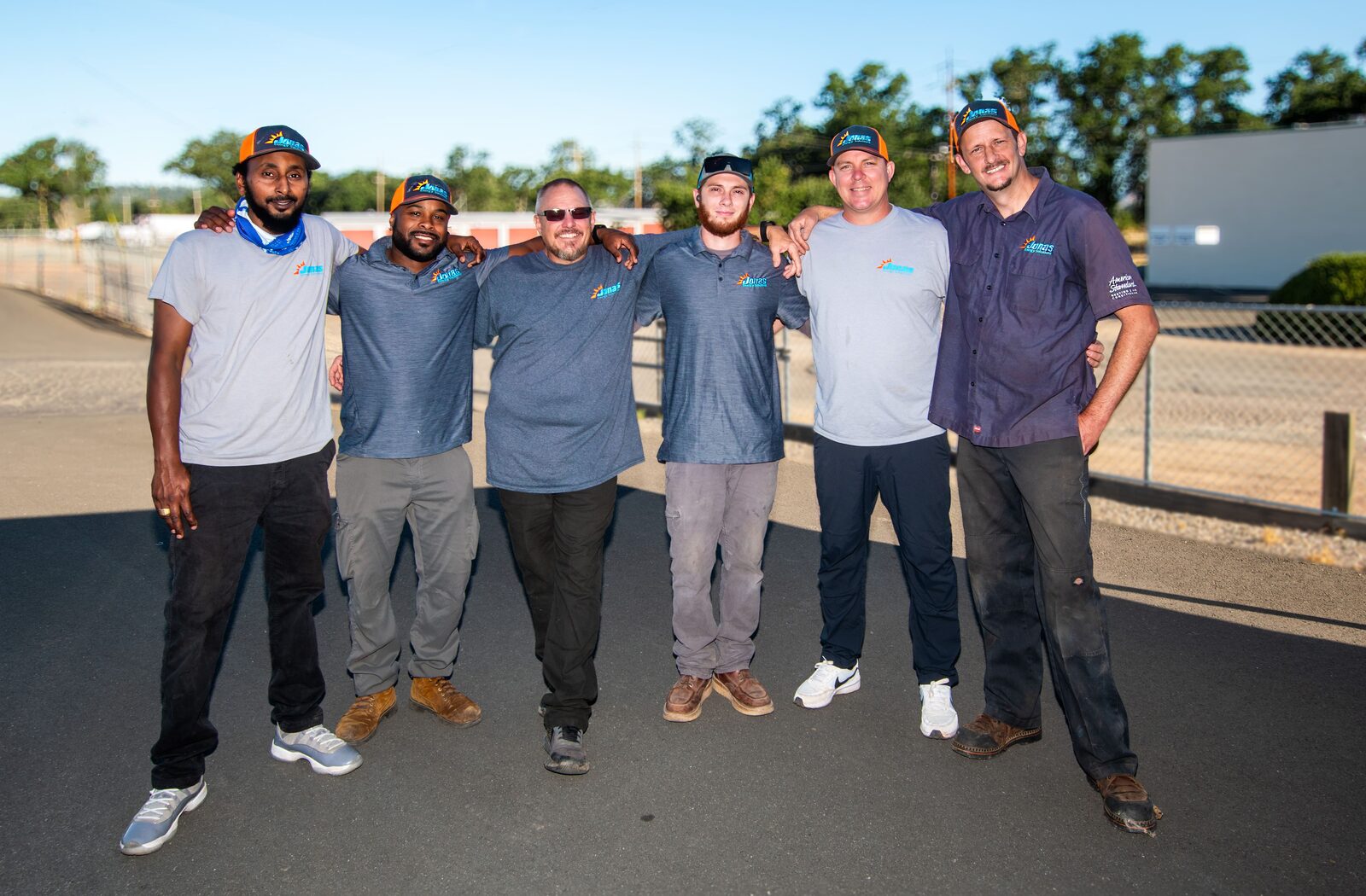 Jonas Energy Solutions install crew