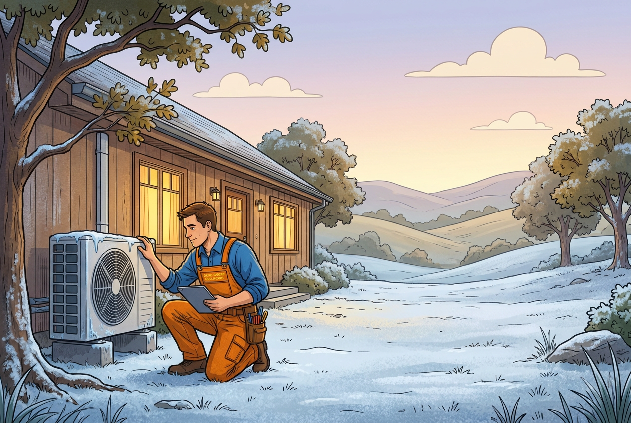 Can a Heat Pump Keep an El Dorado County Home Warm in a Freeze? What to Expect at 20–30°F